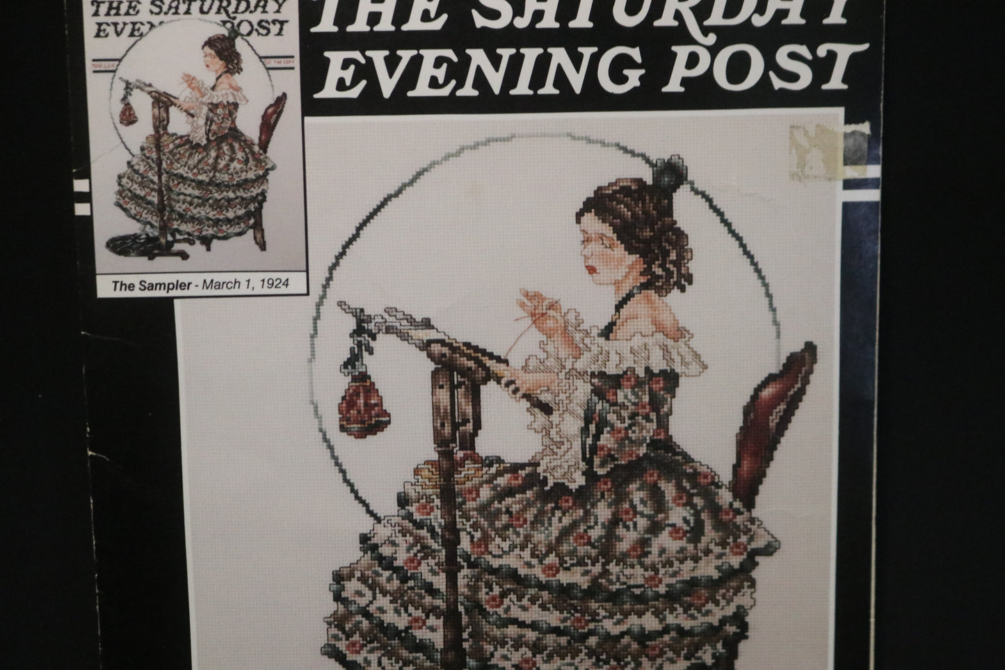 Norman Rockwell Stoney Creek SEPL008 The Saturday Evening Post The Sampler Counted Cross Stitch Chart
