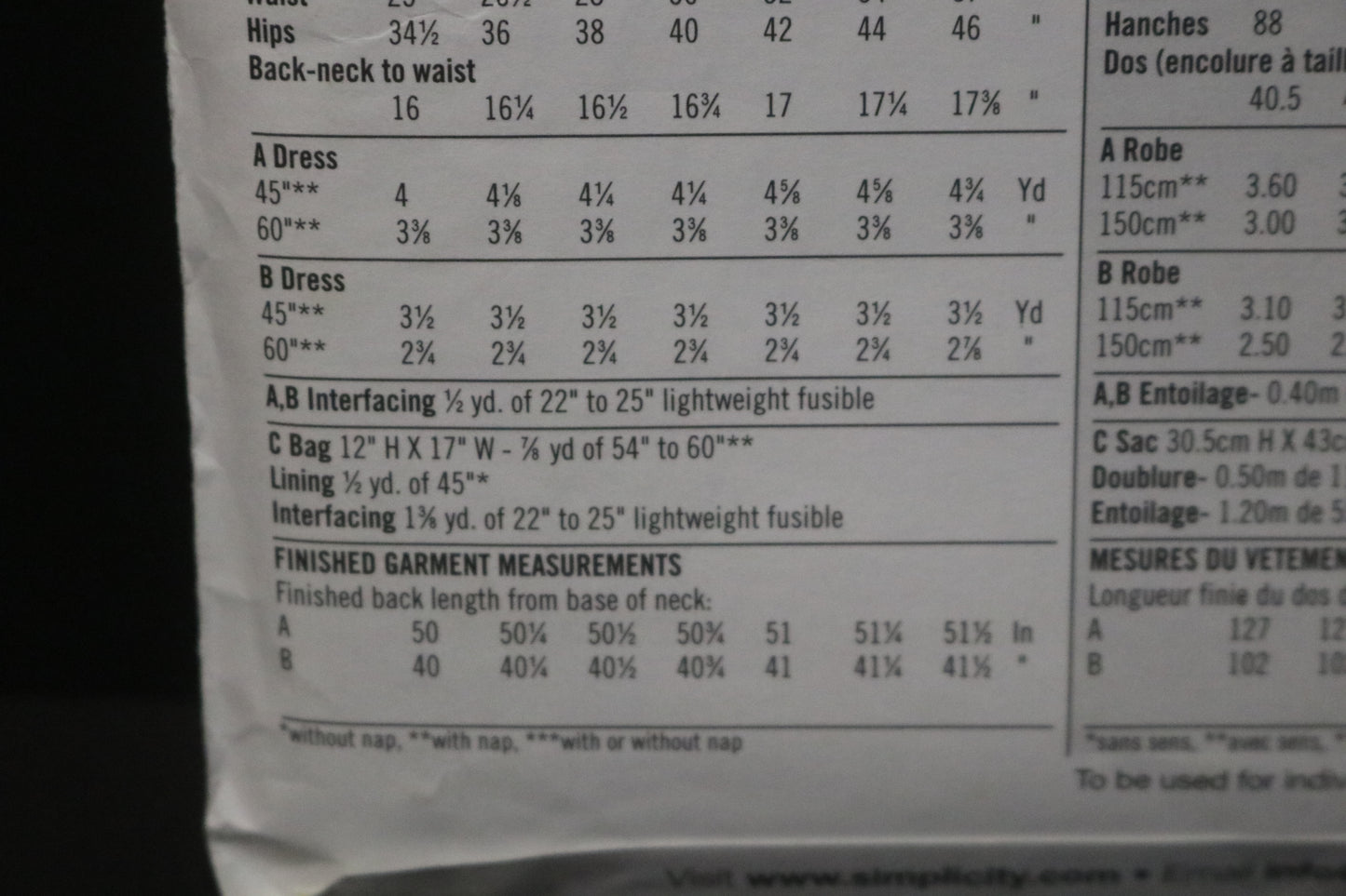 Simplicity 3527 Misses / Miss Petite Pullover Dress in Two Lengths and Bag Sewing Pattern UNCUT Size 10 - 22