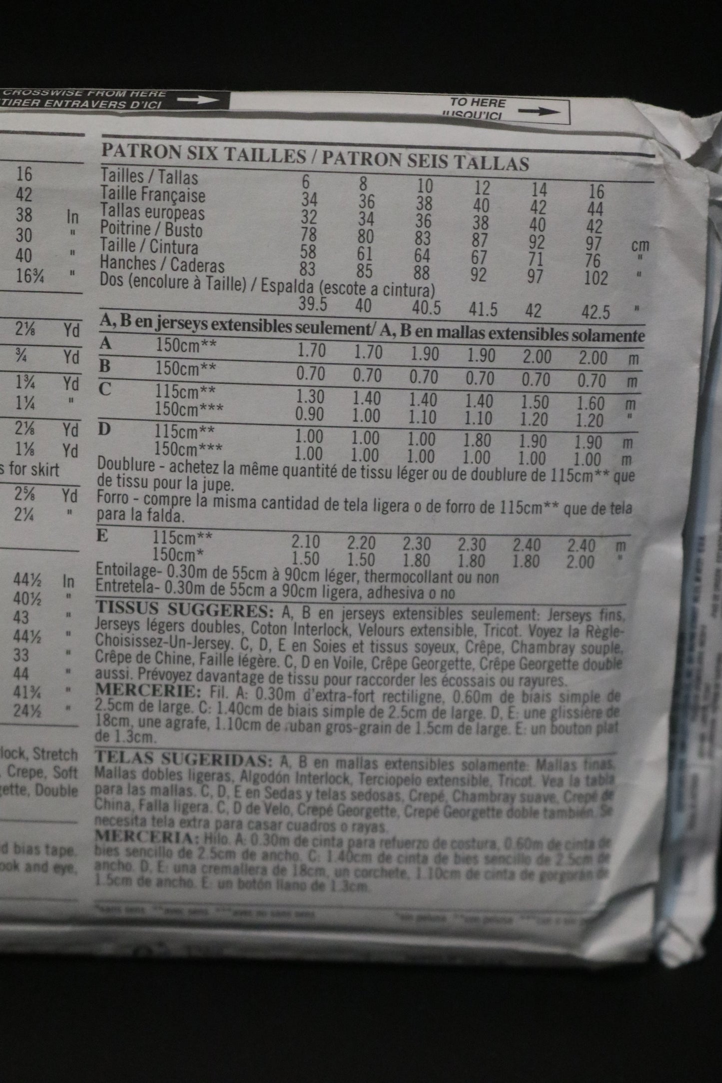 New Look 6029  Misses Jacket Top Pants and Skirt Sewing Pattern  - UNCUT - Size 6  - 16