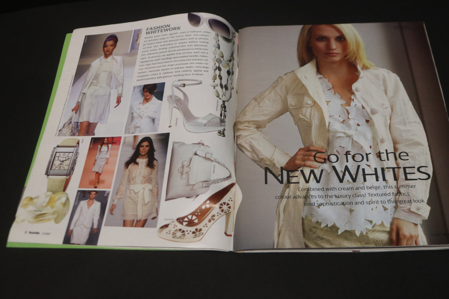 ENGLISH Febraury 2007 Burda A World of Fashion Sewing Magazine with Pattern Insert