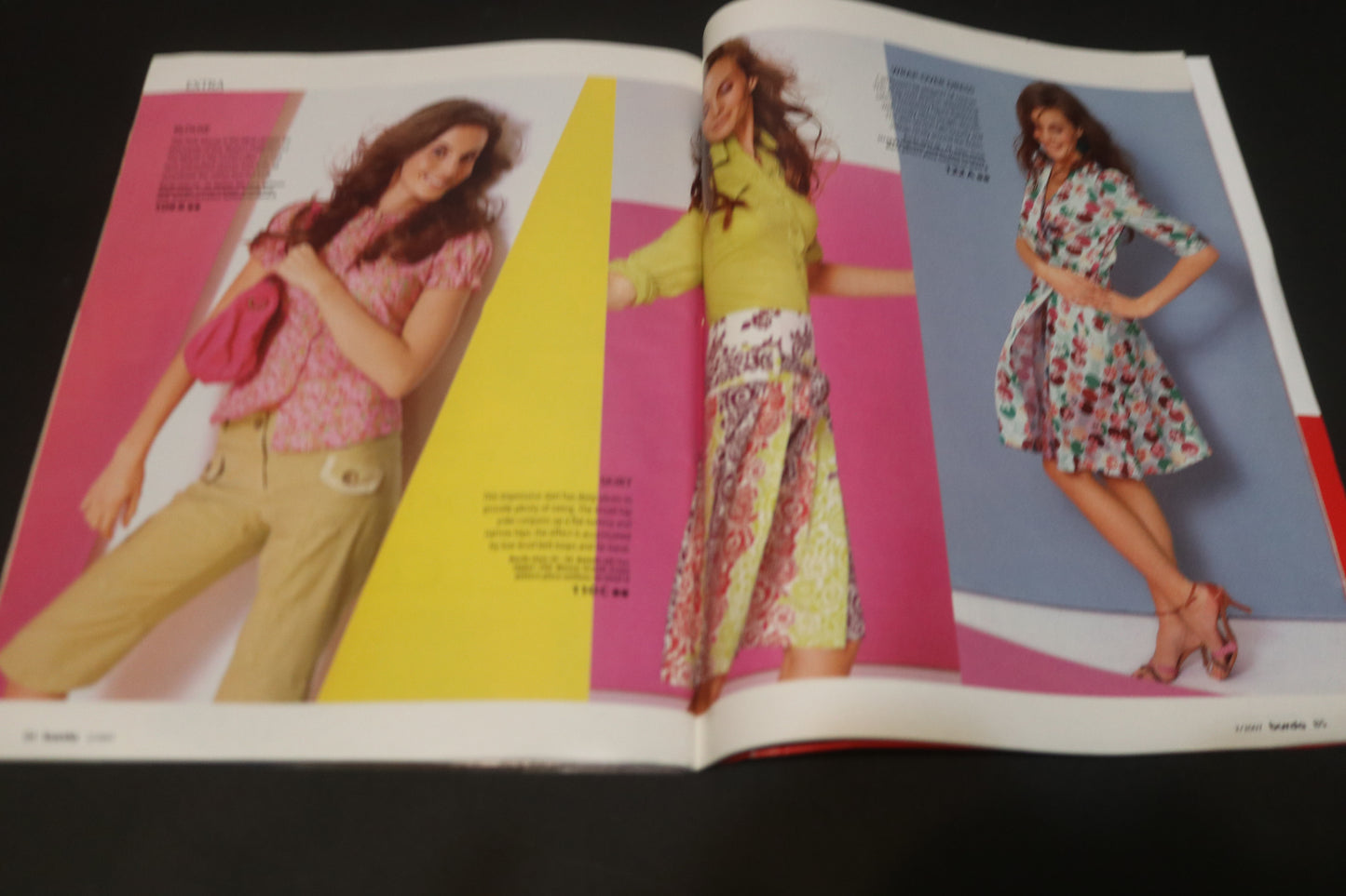 ENGLISH Febraury 2007 Burda A World of Fashion Sewing Magazine with Pattern Insert