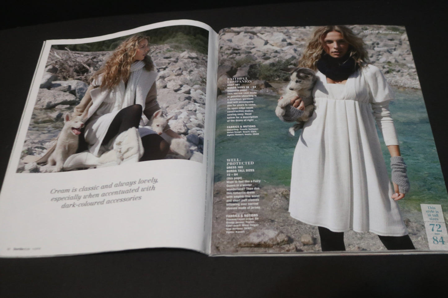 ENGLISH Burda Style Sewing Magazine with Pattern Insert - January 2010