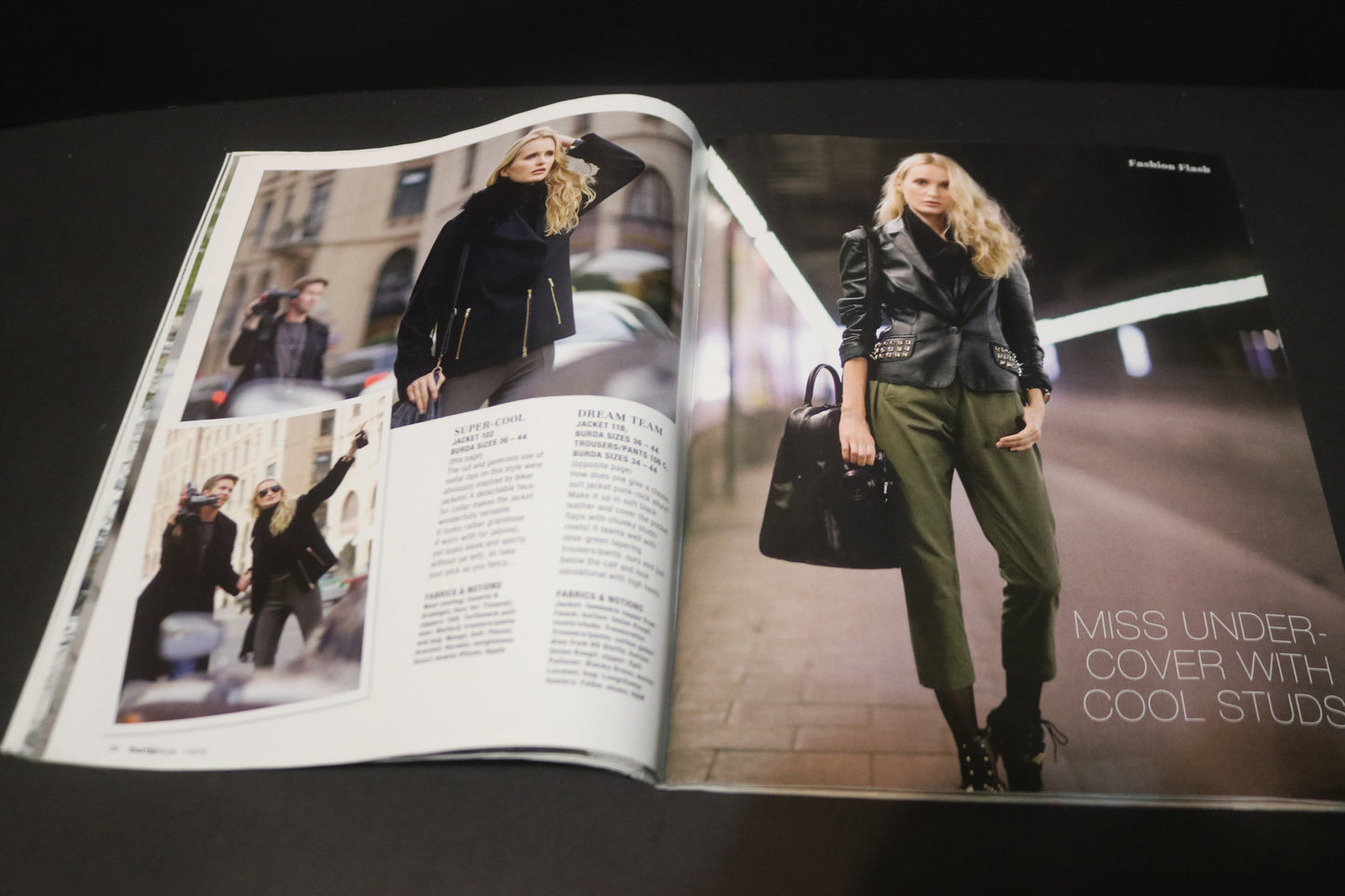 ENGLISH Burda Style Sewing Magazine with Pattern Insert - January 2010