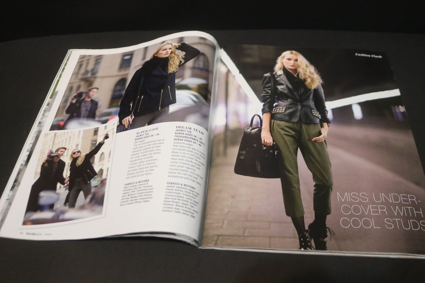 ENGLISH Burda Style Sewing Magazine with Pattern Insert - January 2010