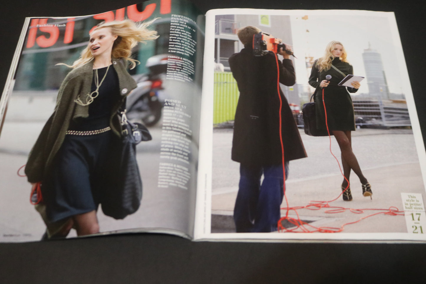 ENGLISH Burda Style Sewing Magazine with Pattern Insert - January 2010