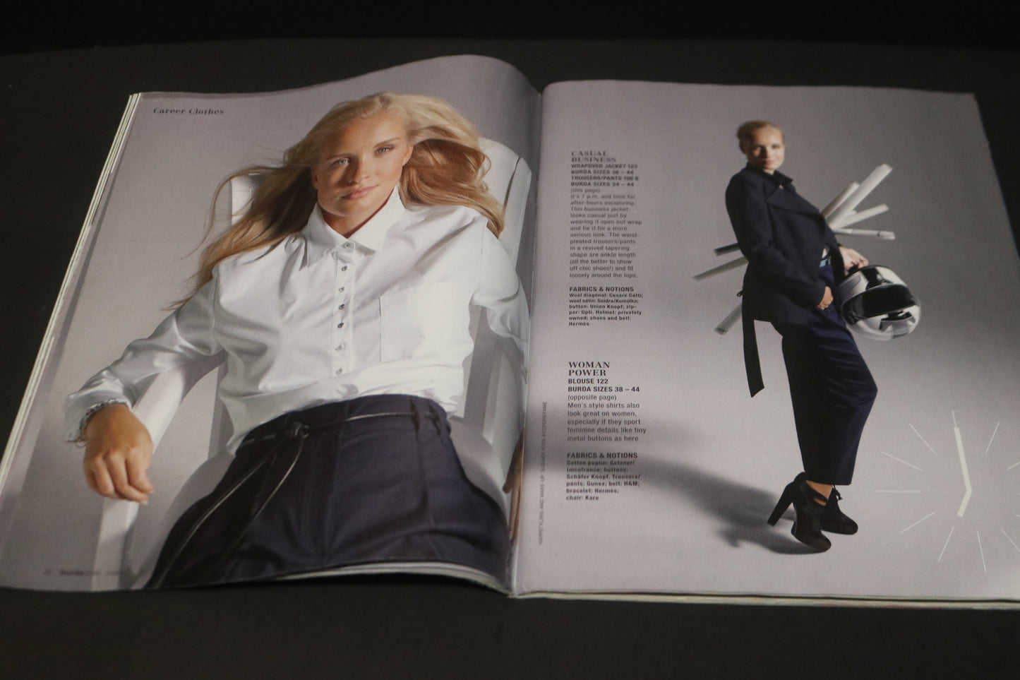 ENGLISH Burda Style Sewing Magazine with Pattern Insert - January 2010