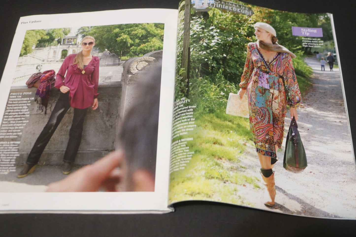 ENGLISH Burda Style Sewing Magazine with Pattern Insert - January 2010