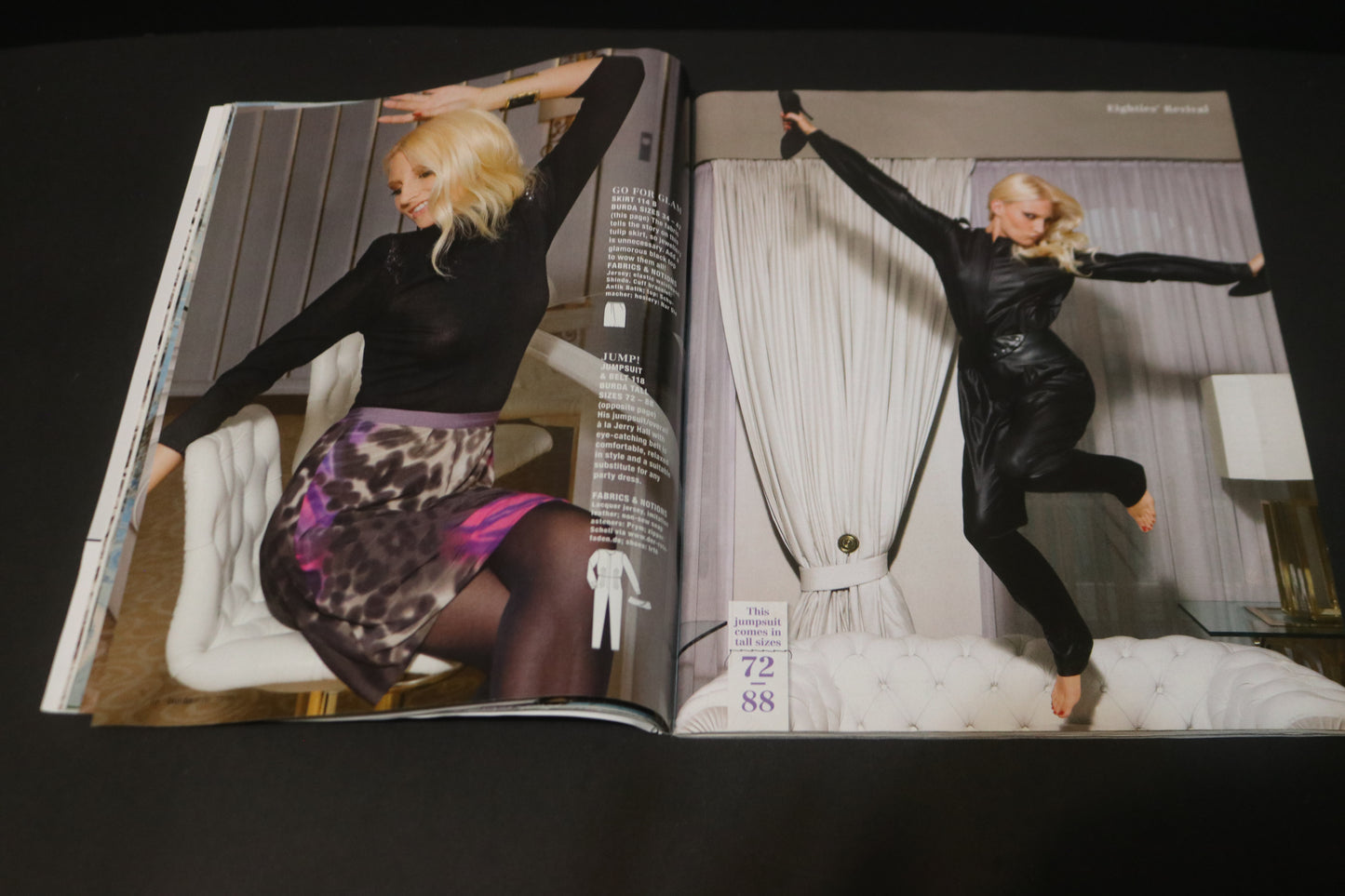 ENGLISH Burda Style Sewing Magazine with Pattern Insert - December 2010