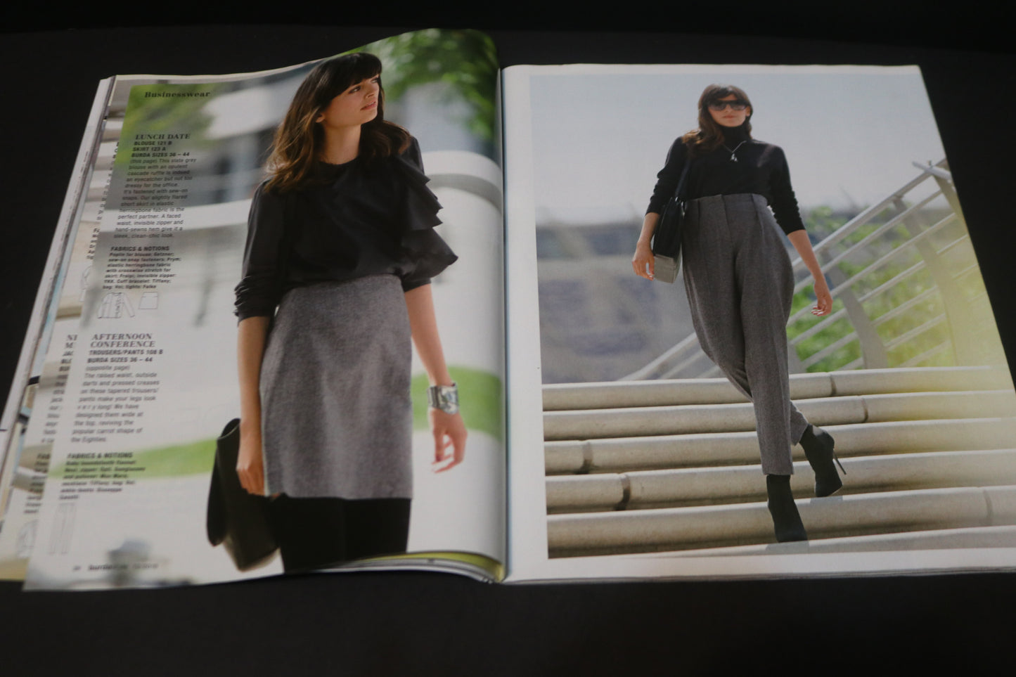 ENGLISH Burda Style Sewing Magazine with Pattern Insert - December 2010