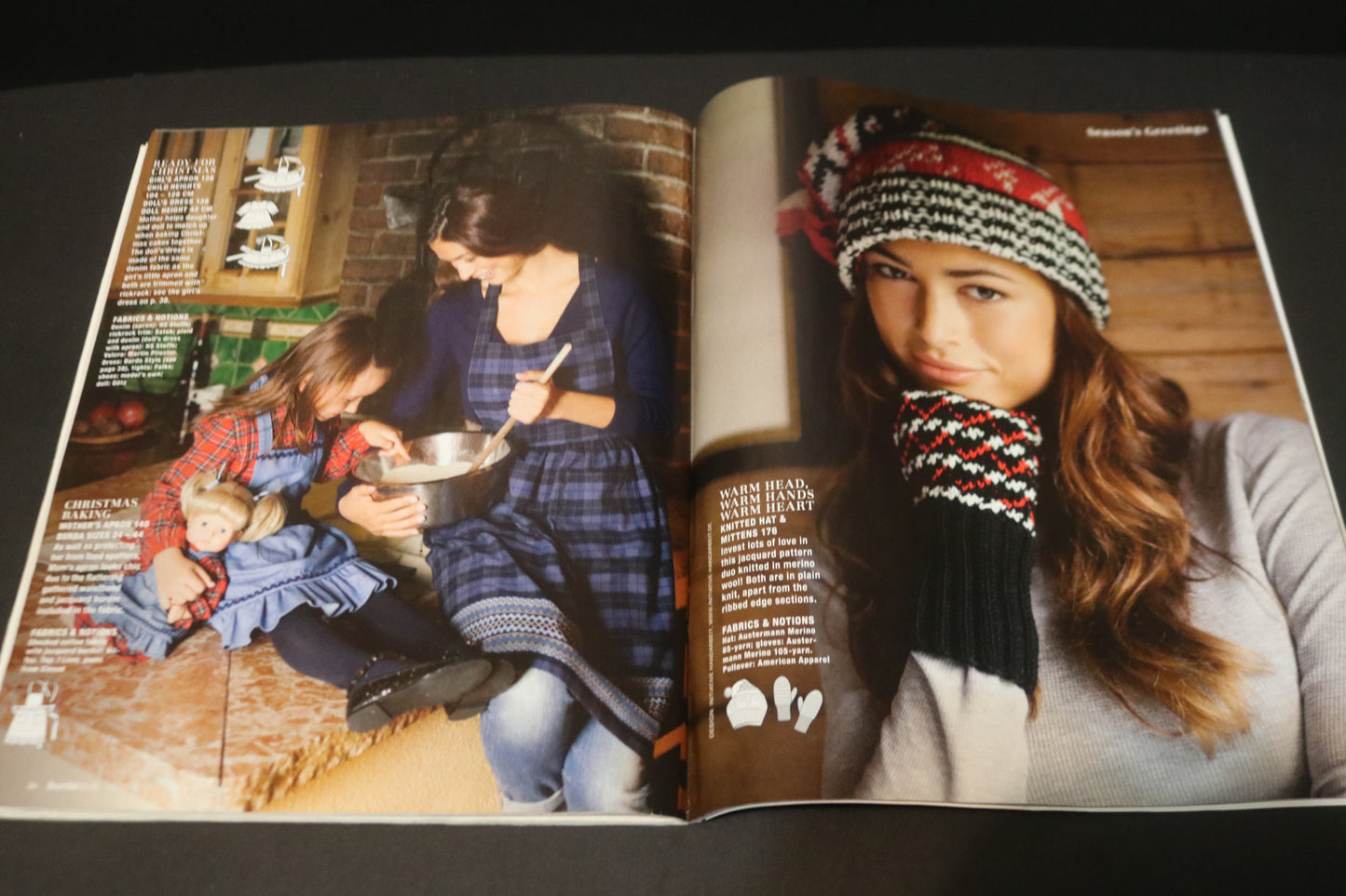 ENGLISH Burda Style Sewing Magazine with Pattern Insert - December 2010