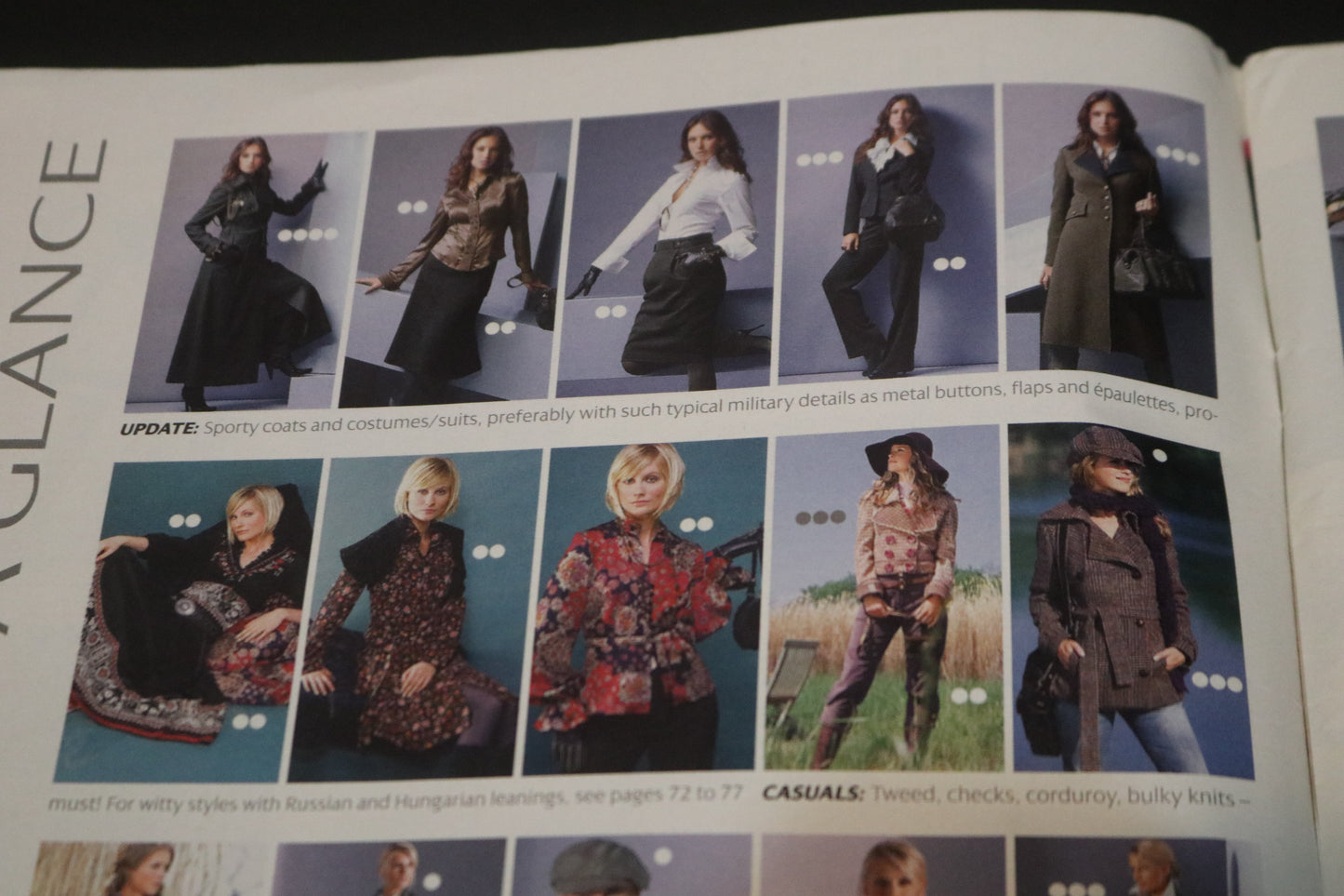 ENGLISH September 2006 Burda A World of Fashion Sewing Magazine with Pattern Insert