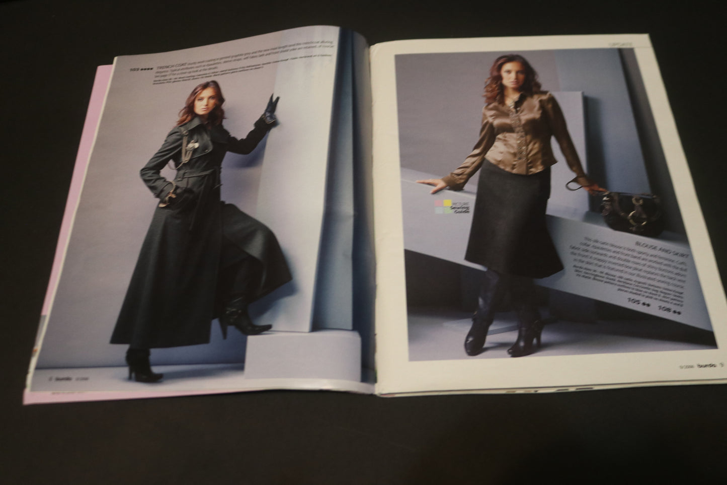ENGLISH September 2006 Burda A World of Fashion Sewing Magazine with Pattern Insert