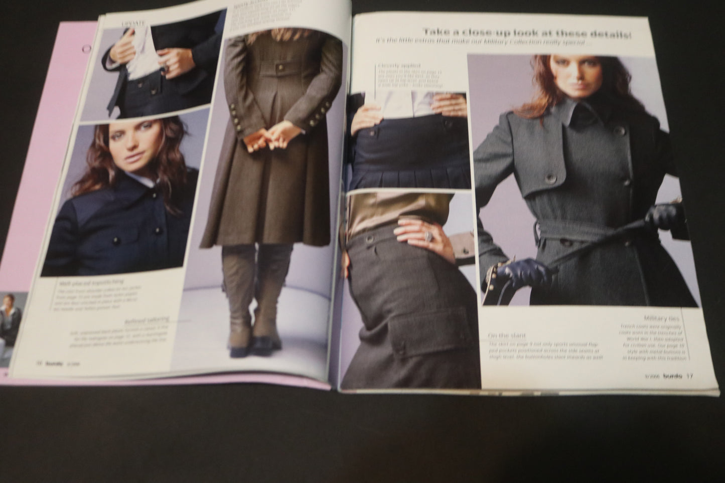 ENGLISH September 2006 Burda A World of Fashion Sewing Magazine with Pattern Insert