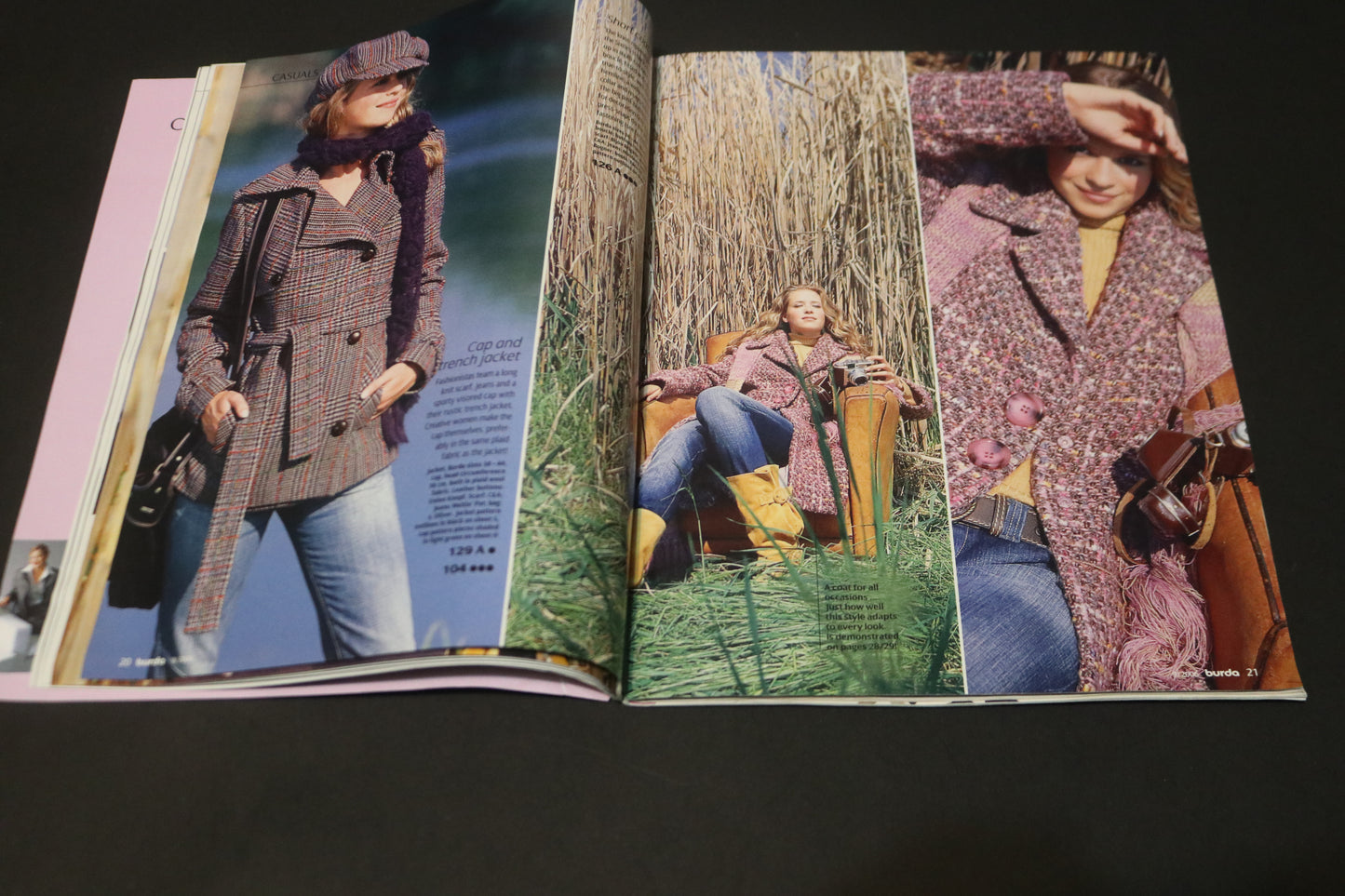 ENGLISH September 2006 Burda A World of Fashion Sewing Magazine with Pattern Insert