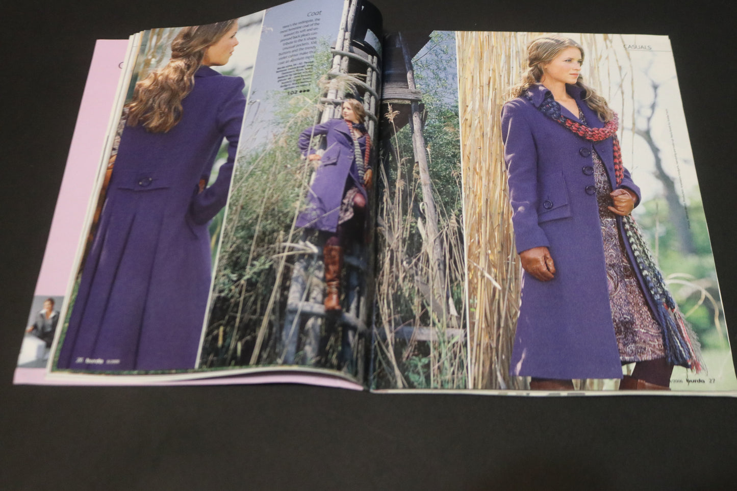 ENGLISH September 2006 Burda A World of Fashion Sewing Magazine with Pattern Insert