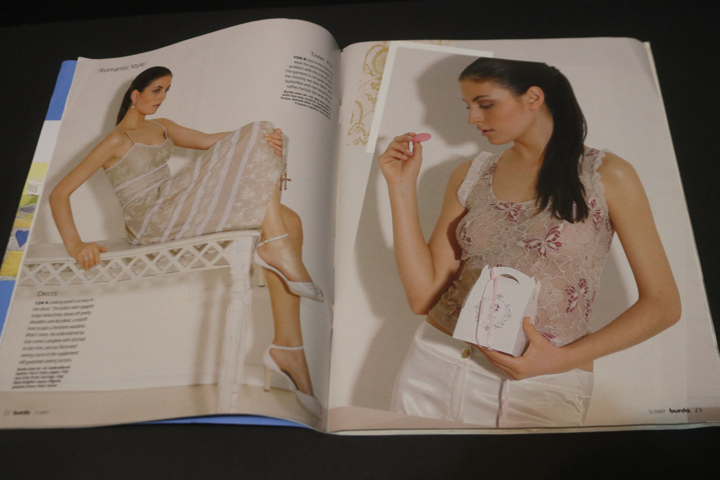 ENGLISH May 2007 Burda A World of Fashion Sewing Magazine with Pattern Insert