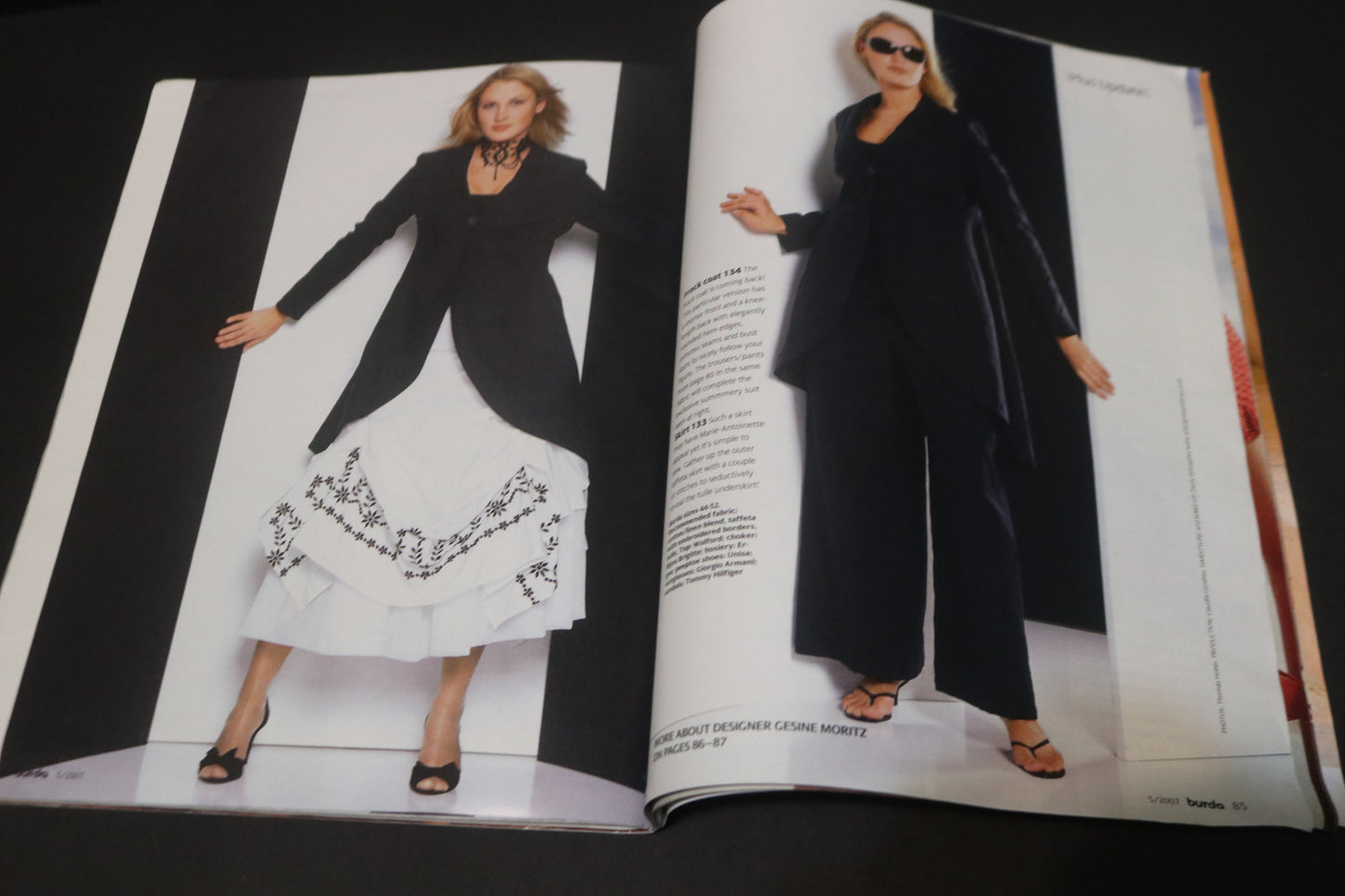 ENGLISH May 2007 Burda A World of Fashion Sewing Magazine with Pattern Insert