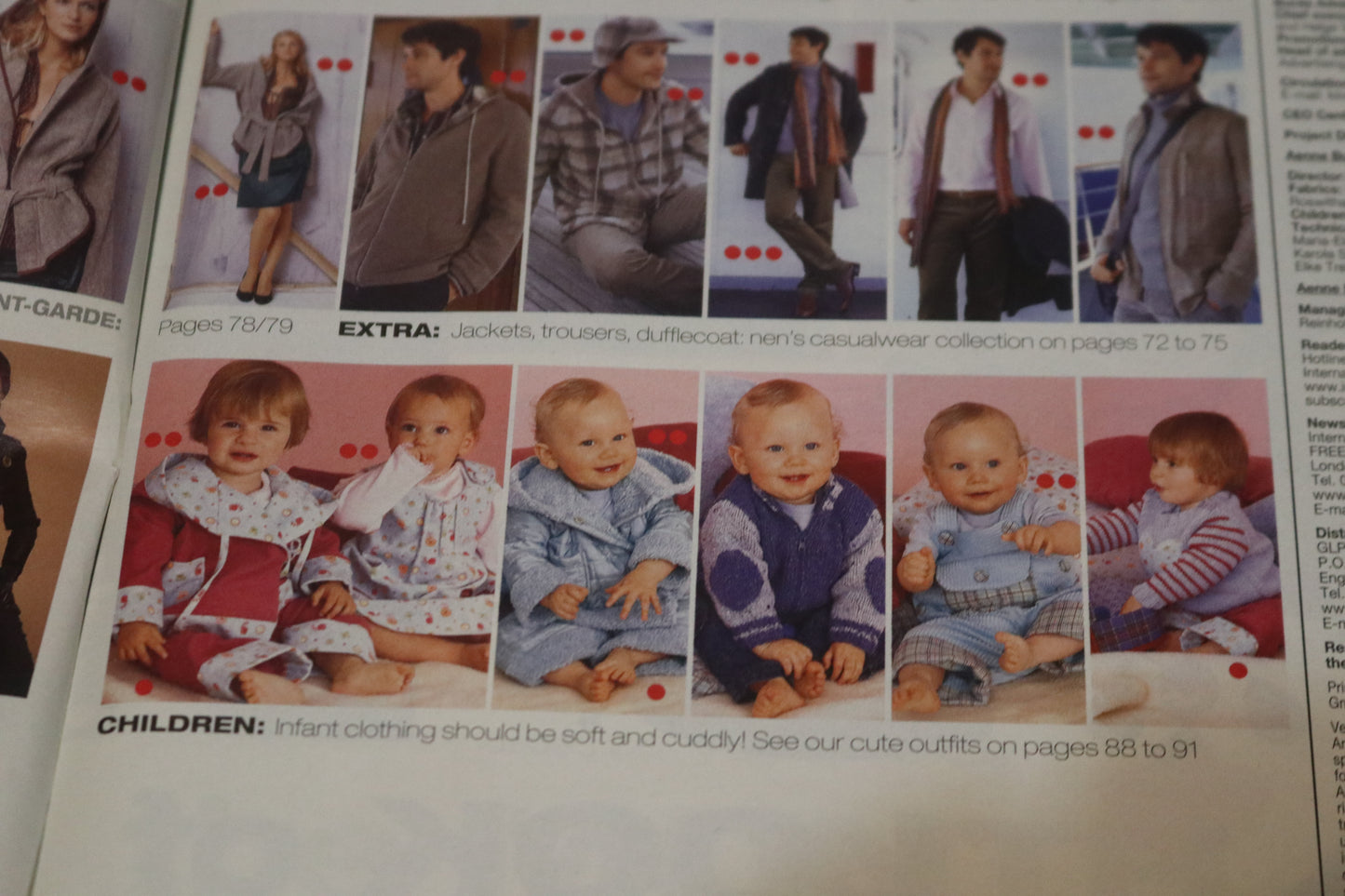 October 2005 Burda A World of Fashion Sewing Magazine