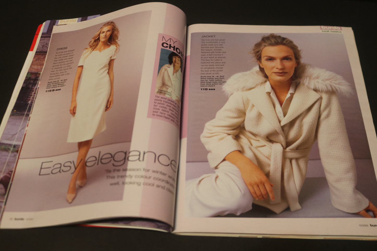 October 2005 Burda A World of Fashion Sewing Magazine