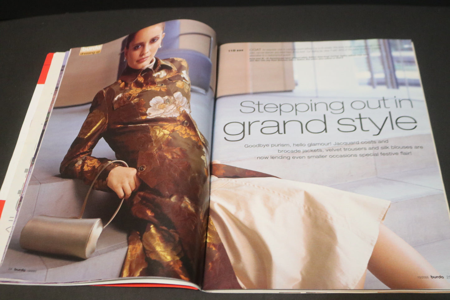 October 2005 Burda A World of Fashion Sewing Magazine