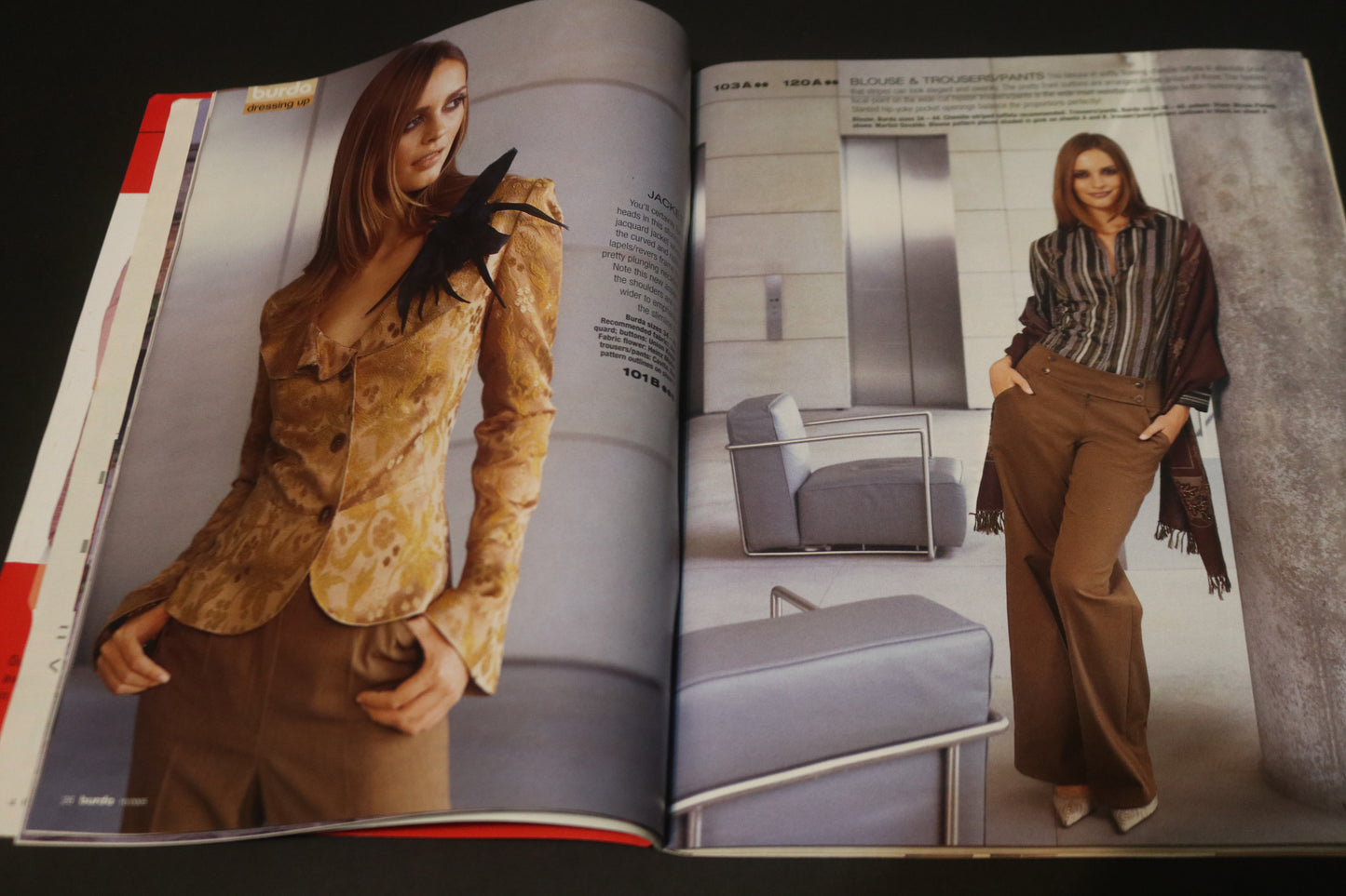 October 2005 Burda A World of Fashion Sewing Magazine