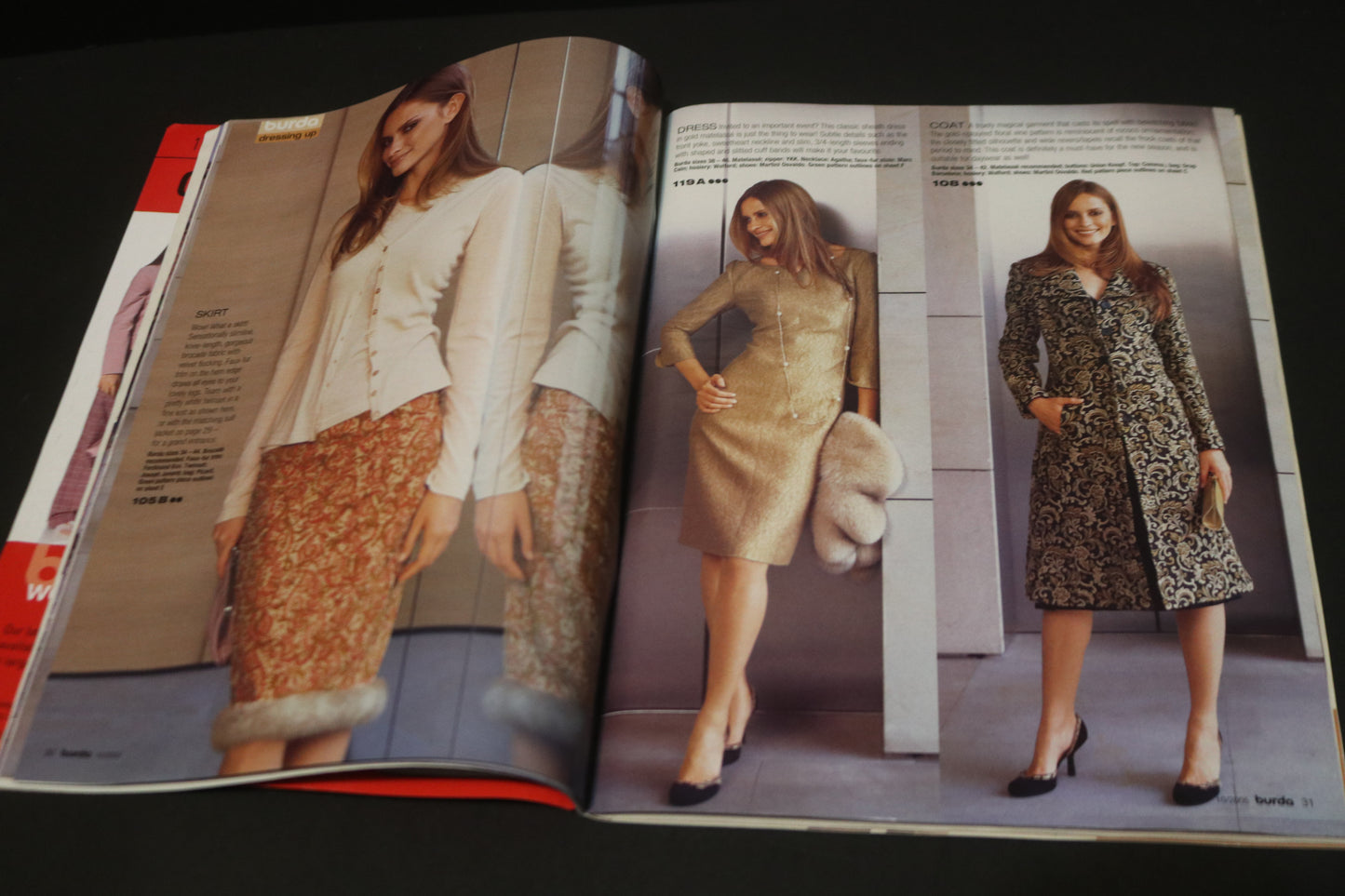 October 2005 Burda A World of Fashion Sewing Magazine
