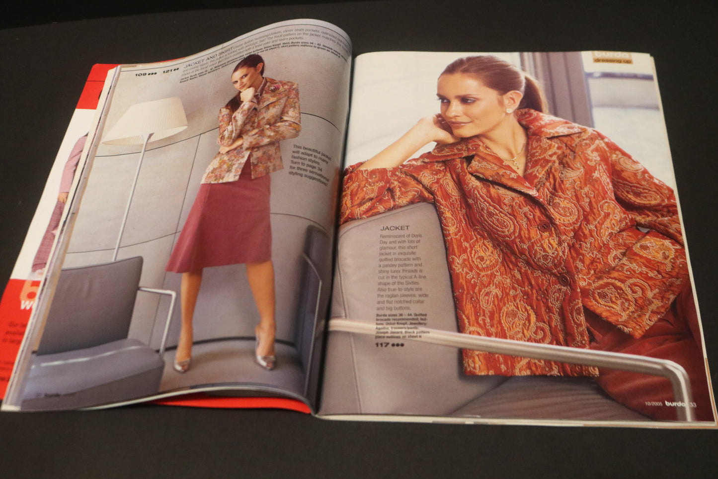 October 2005 Burda A World of Fashion Sewing Magazine