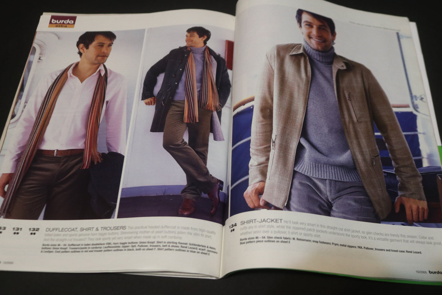 October 2005 Burda A World of Fashion Sewing Magazine