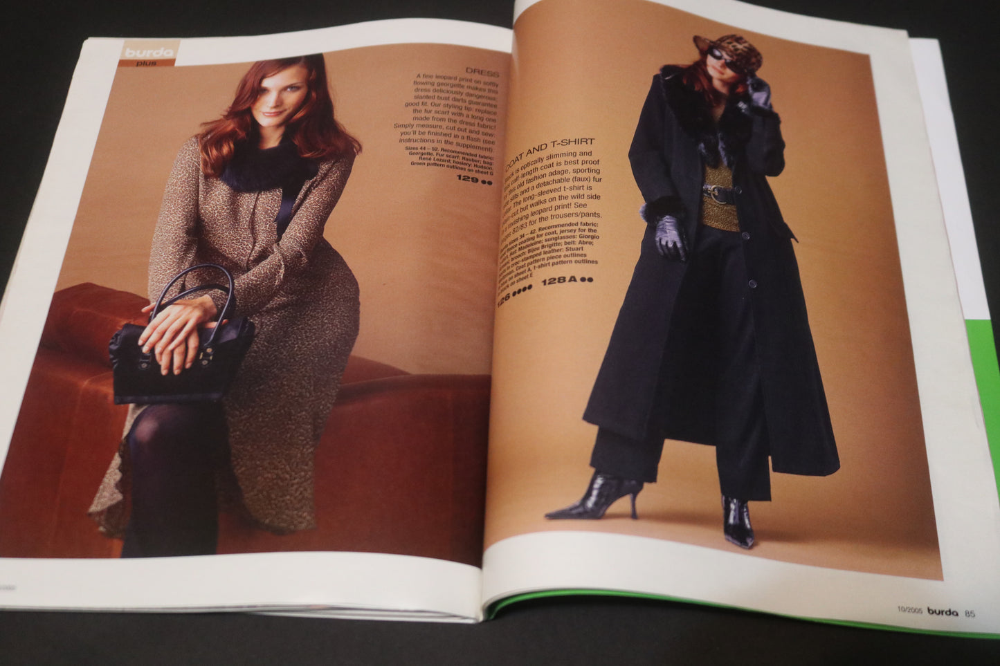 October 2005 Burda A World of Fashion Sewing Magazine