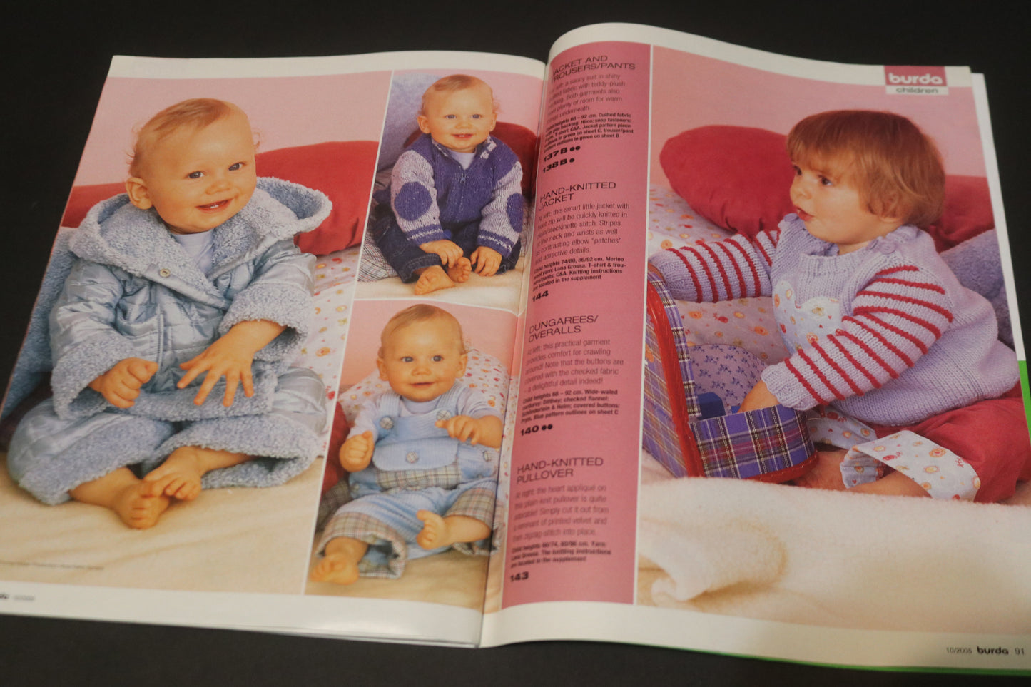October 2005 Burda A World of Fashion Sewing Magazine