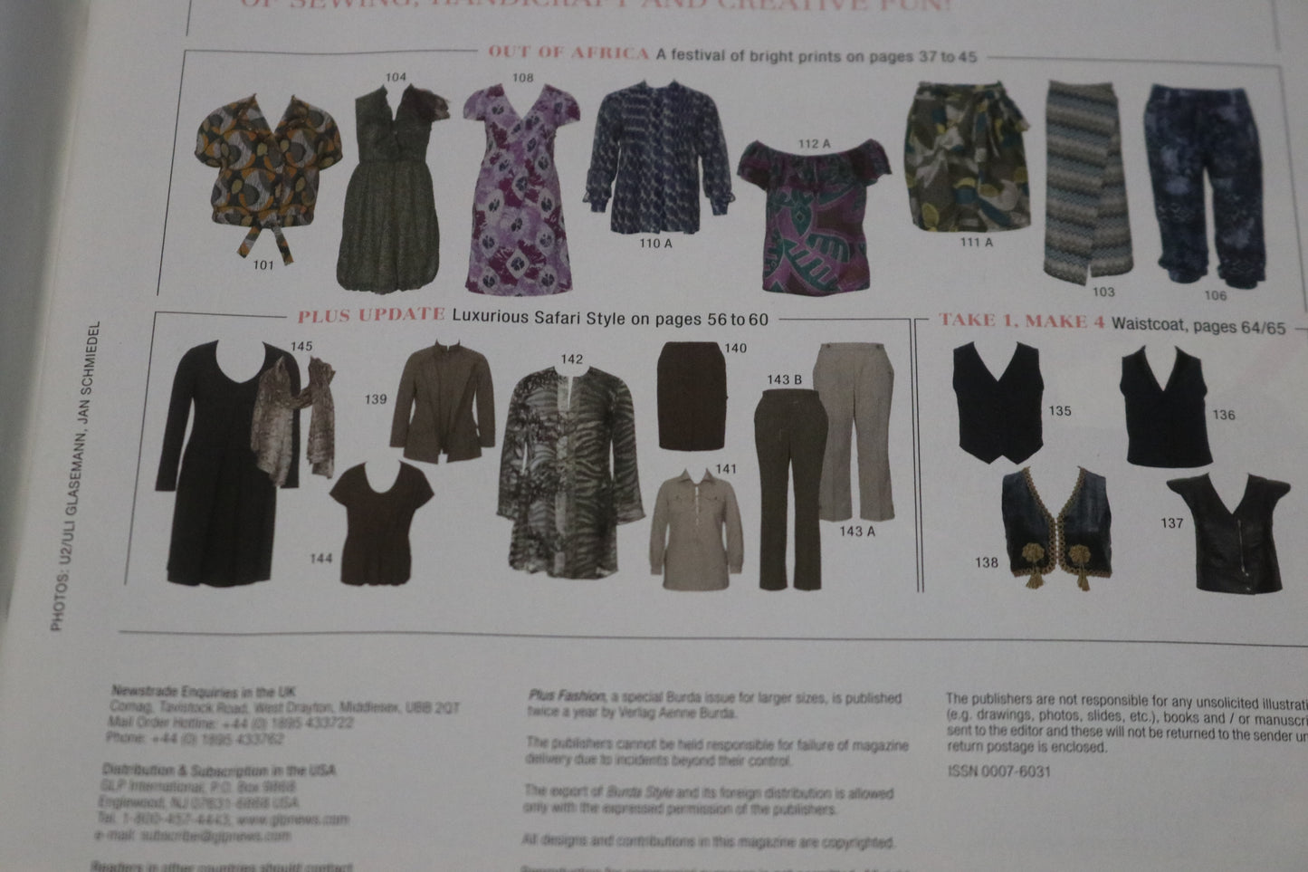 April 2010 Burda Style Sewing Magazine with Pattern Insert