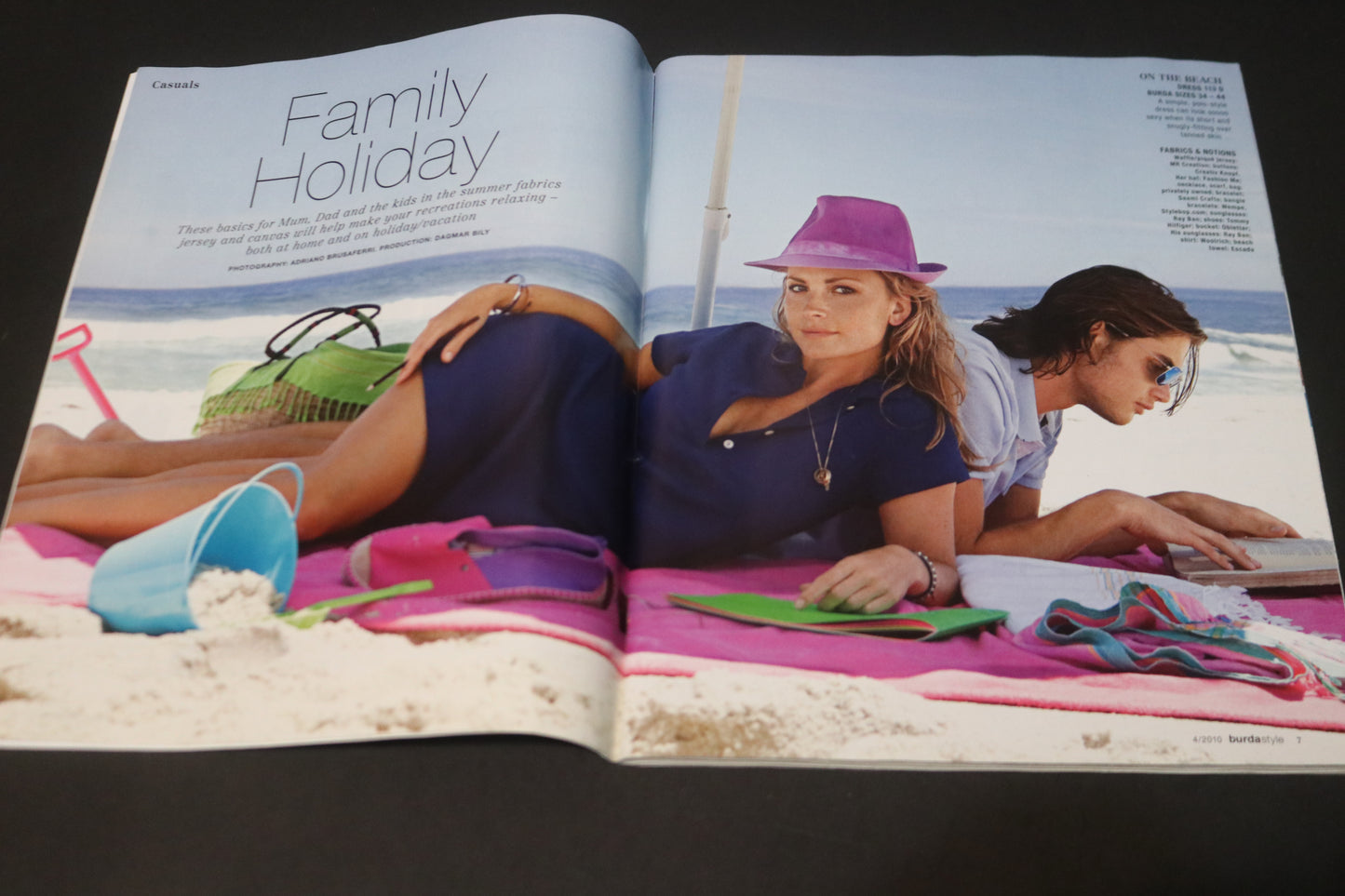 April 2010 Burda Style Sewing Magazine with Pattern Insert