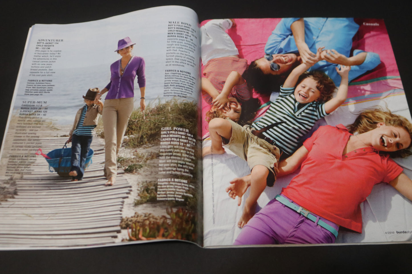 April 2010 Burda Style Sewing Magazine with Pattern Insert