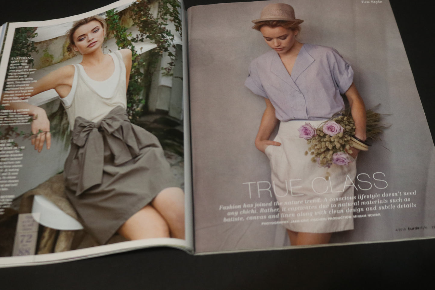 April 2010 Burda Style Sewing Magazine with Pattern Insert