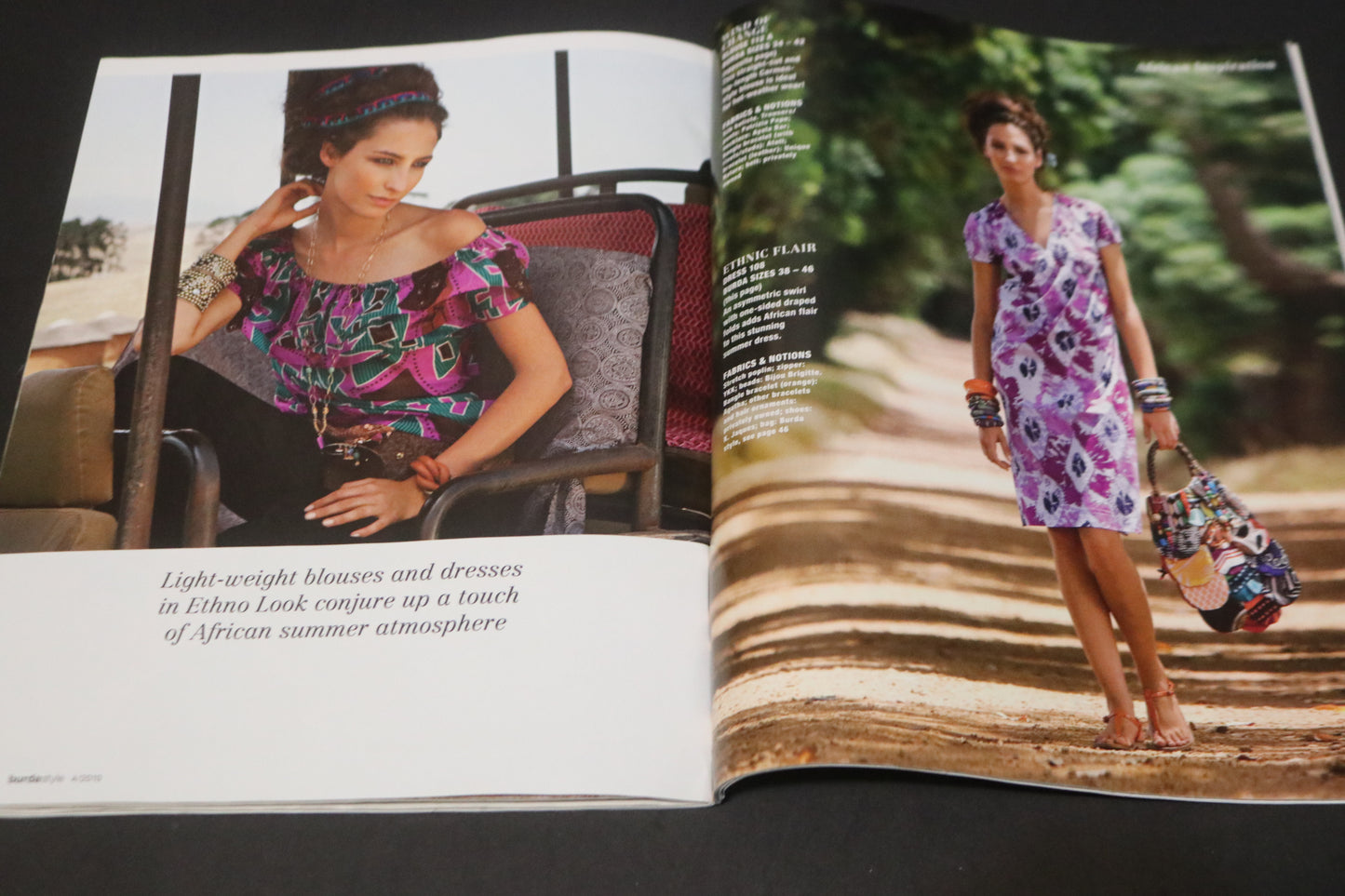 April 2010 Burda Style Sewing Magazine with Pattern Insert