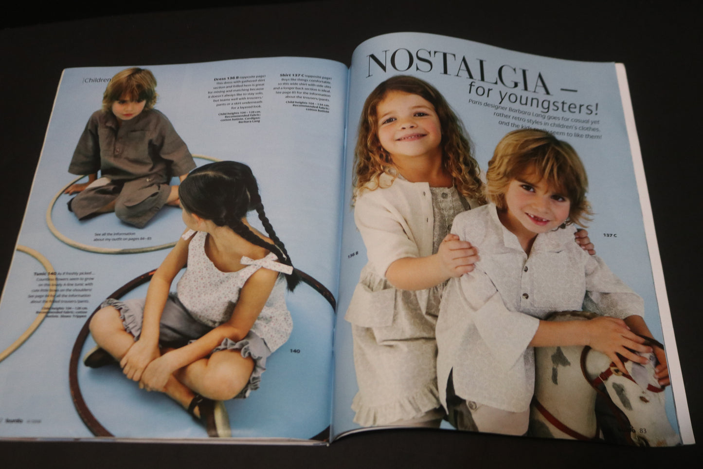 ENGLISH April 2008 Burda A World of Fashion Sewing Magazine with Pattern Insert