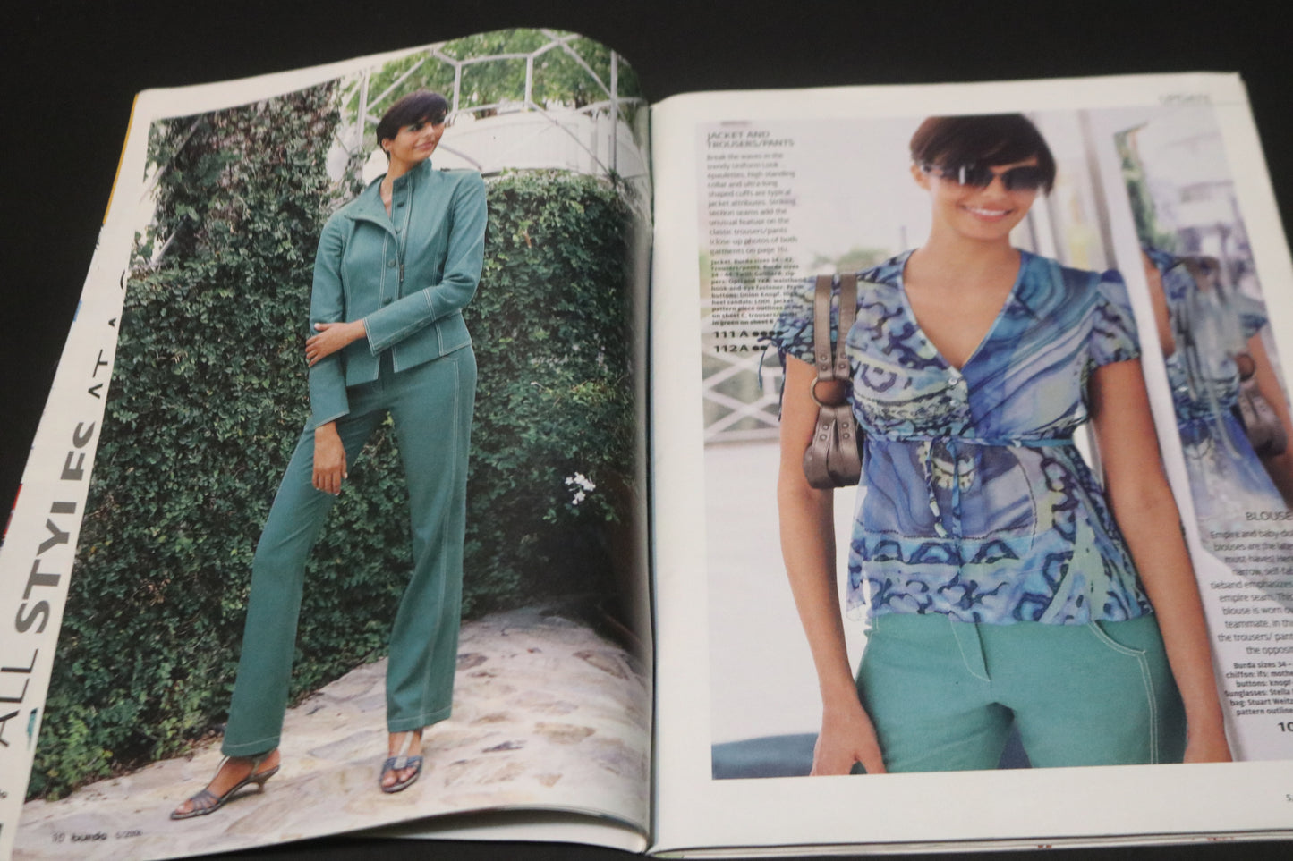 May 2006 Burda A World of Fashion Sewing Magazine