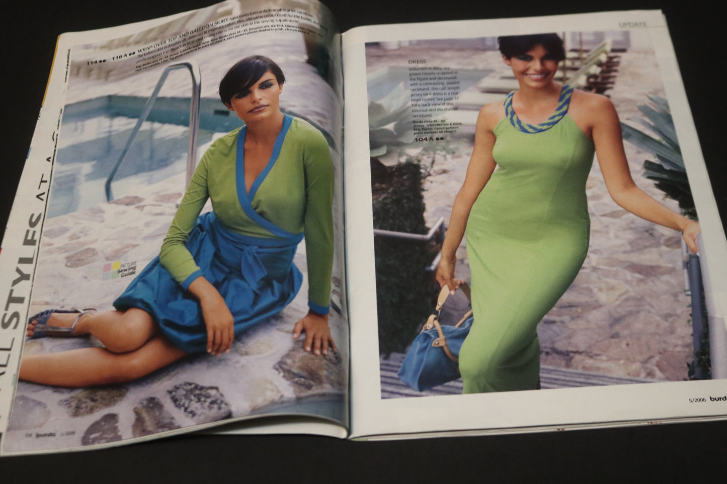 May 2006 Burda A World of Fashion Sewing Magazine