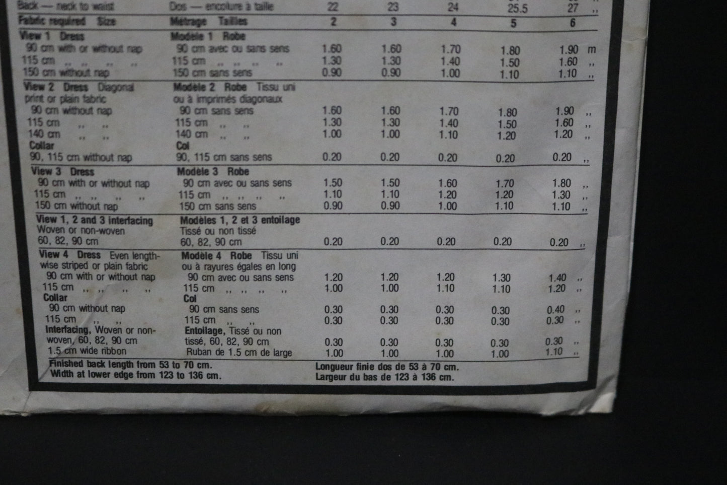 Style 3439 Childs Dress Sewing Pattern UNCUT  - Size 4