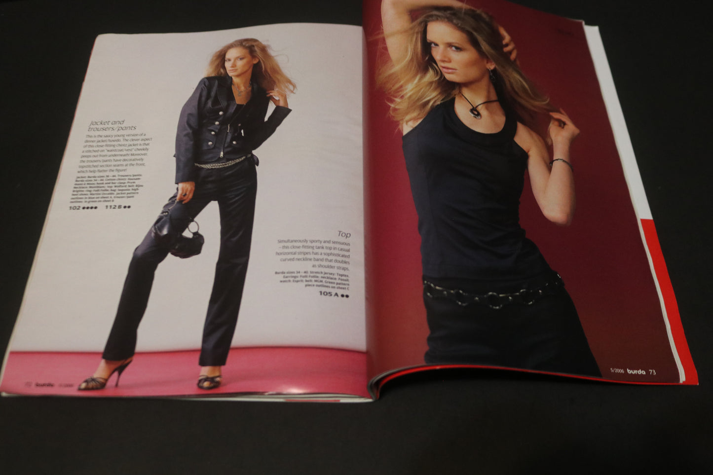 May 2006 Burda A World of Fashion Sewing Magazine