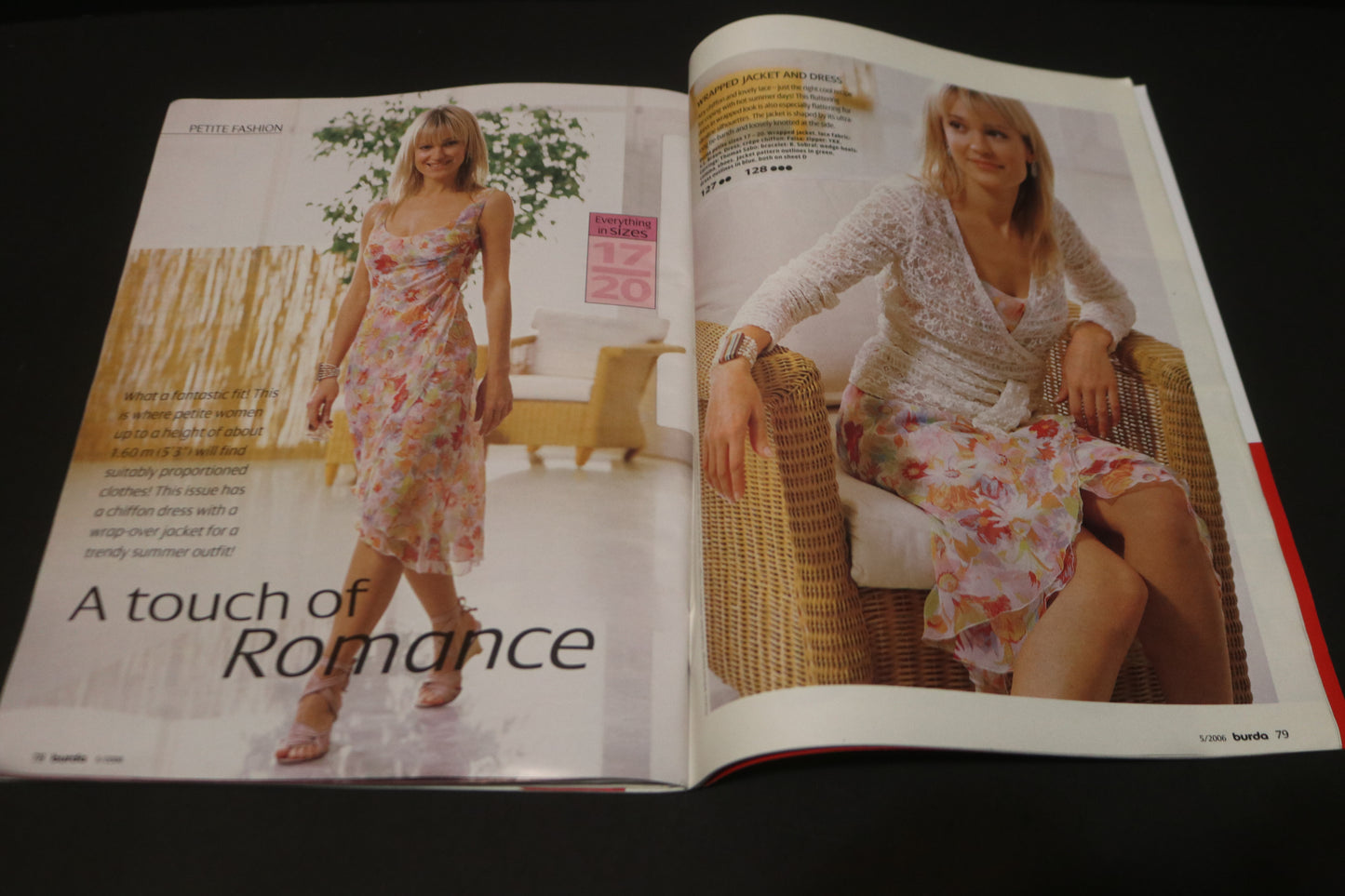 May 2006 Burda A World of Fashion Sewing Magazine