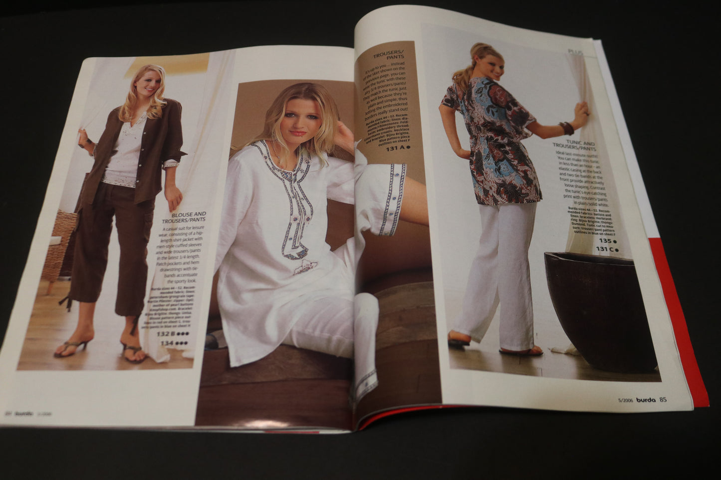 May 2006 Burda A World of Fashion Sewing Magazine
