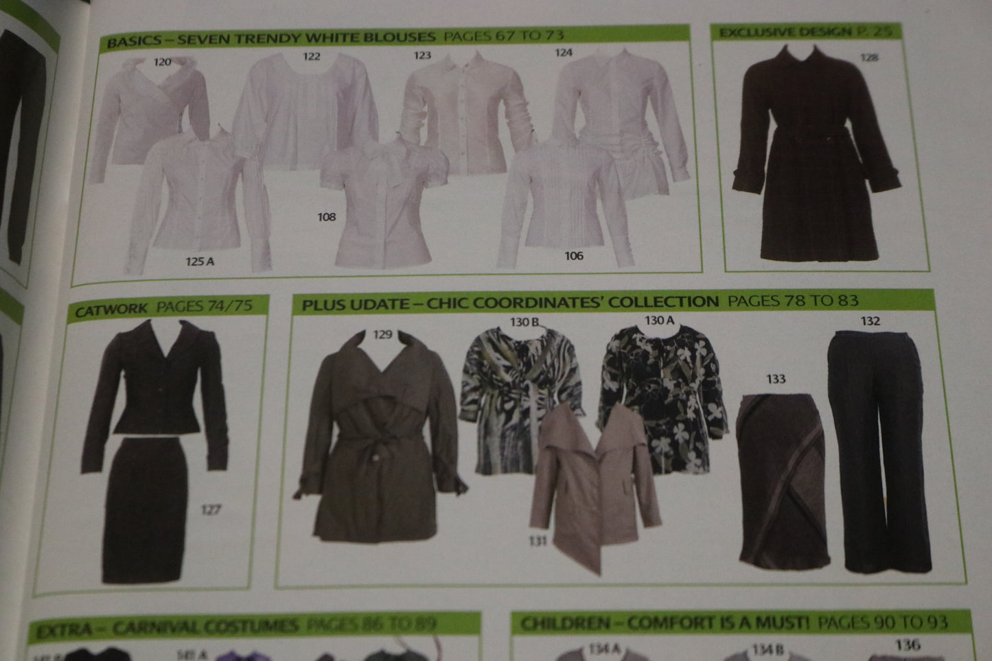 January  2008 Burda A World of Fashion Sewing Magazine