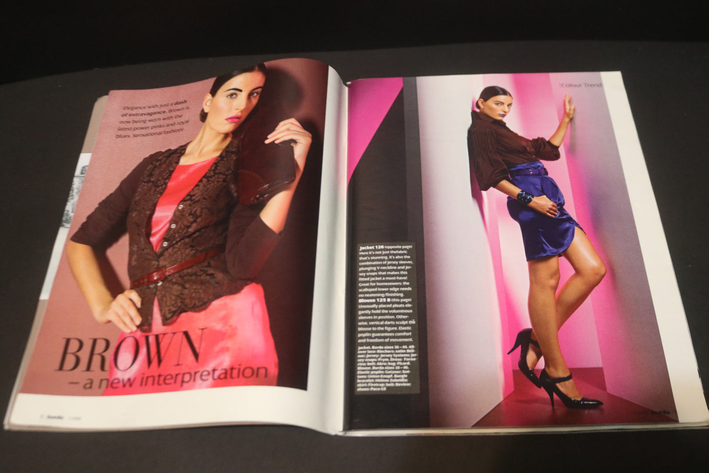 January  2008 Burda A World of Fashion Sewing Magazine