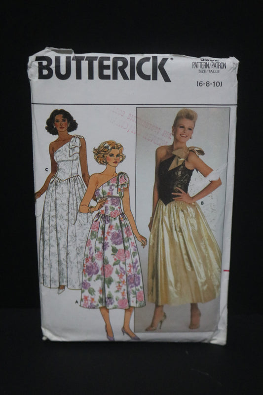 Butterick 3582 Misses Dress Sewing Pattern  - UNCUT - Size 6 8 10