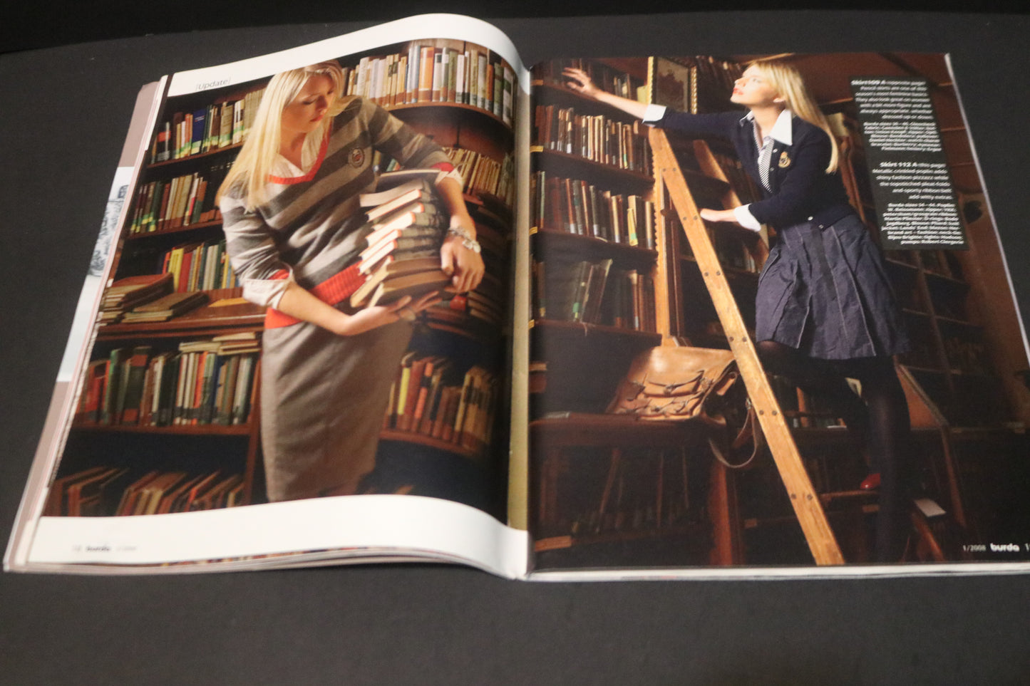 January  2008 Burda A World of Fashion Sewing Magazine
