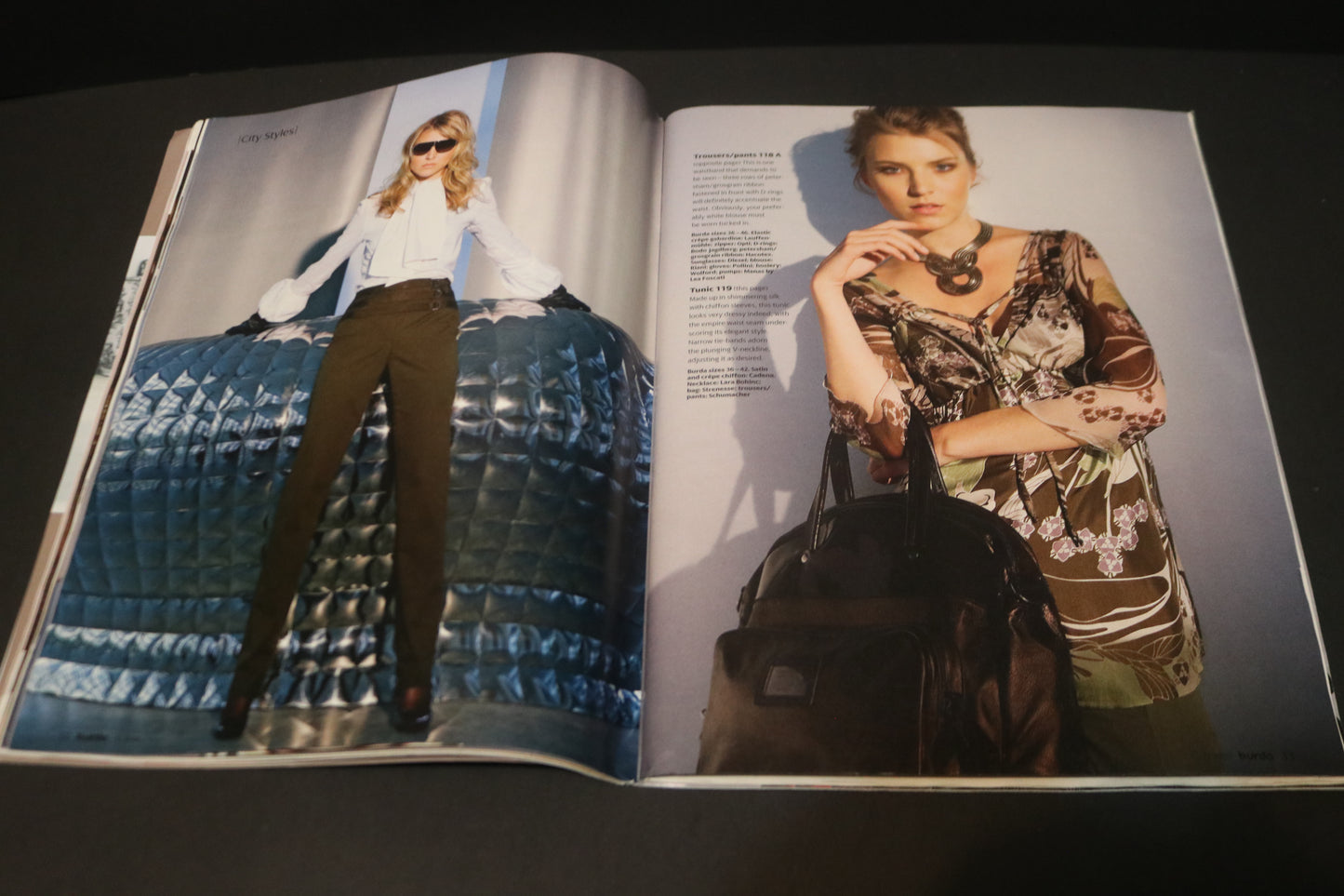 January  2008 Burda A World of Fashion Sewing Magazine