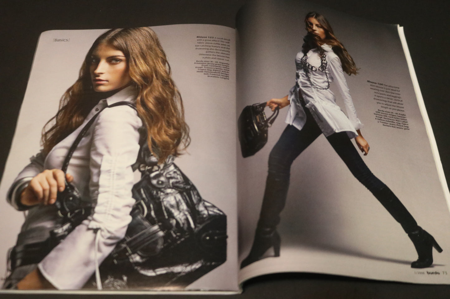 January  2008 Burda A World of Fashion Sewing Magazine