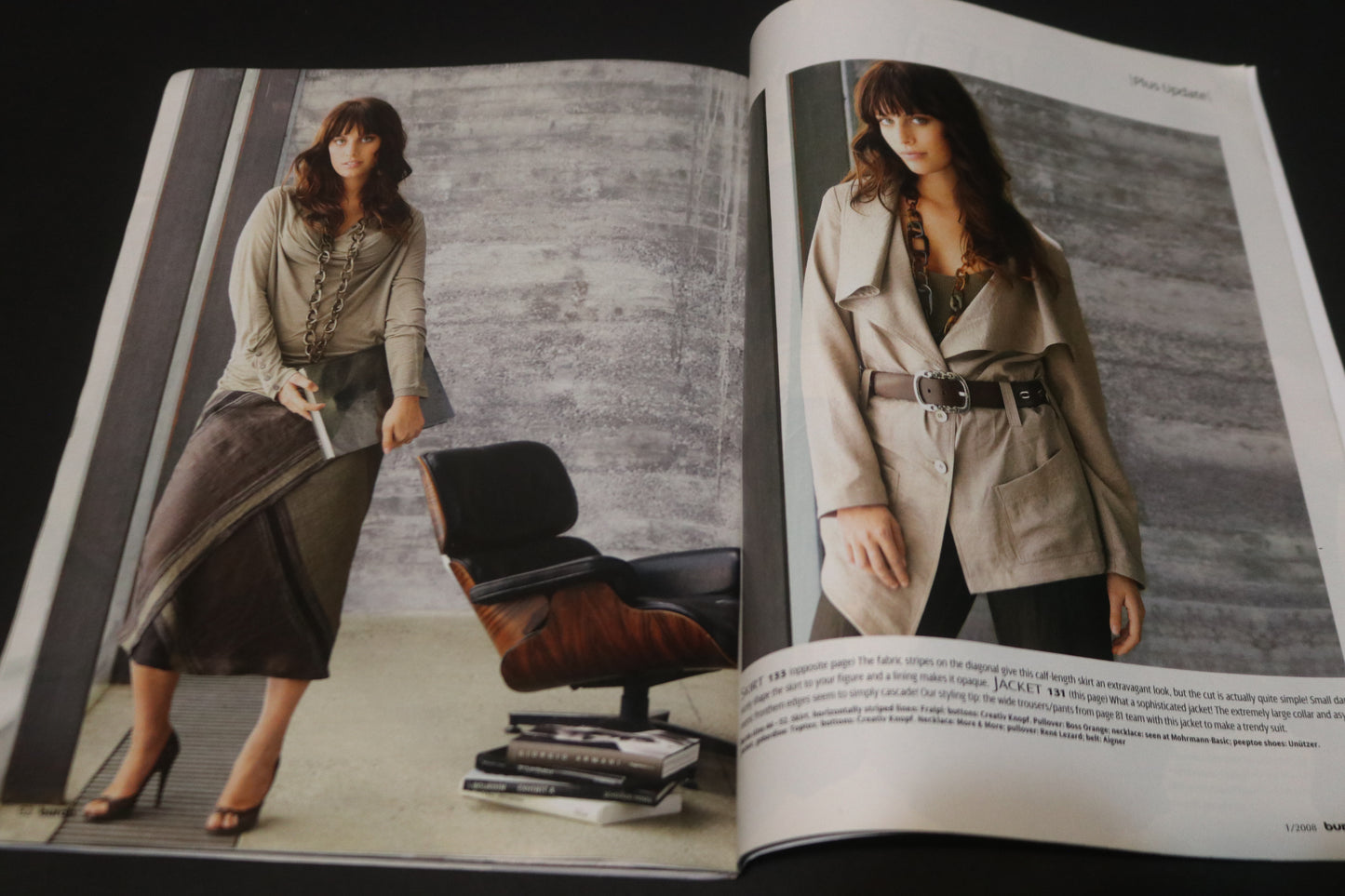 January  2008 Burda A World of Fashion Sewing Magazine