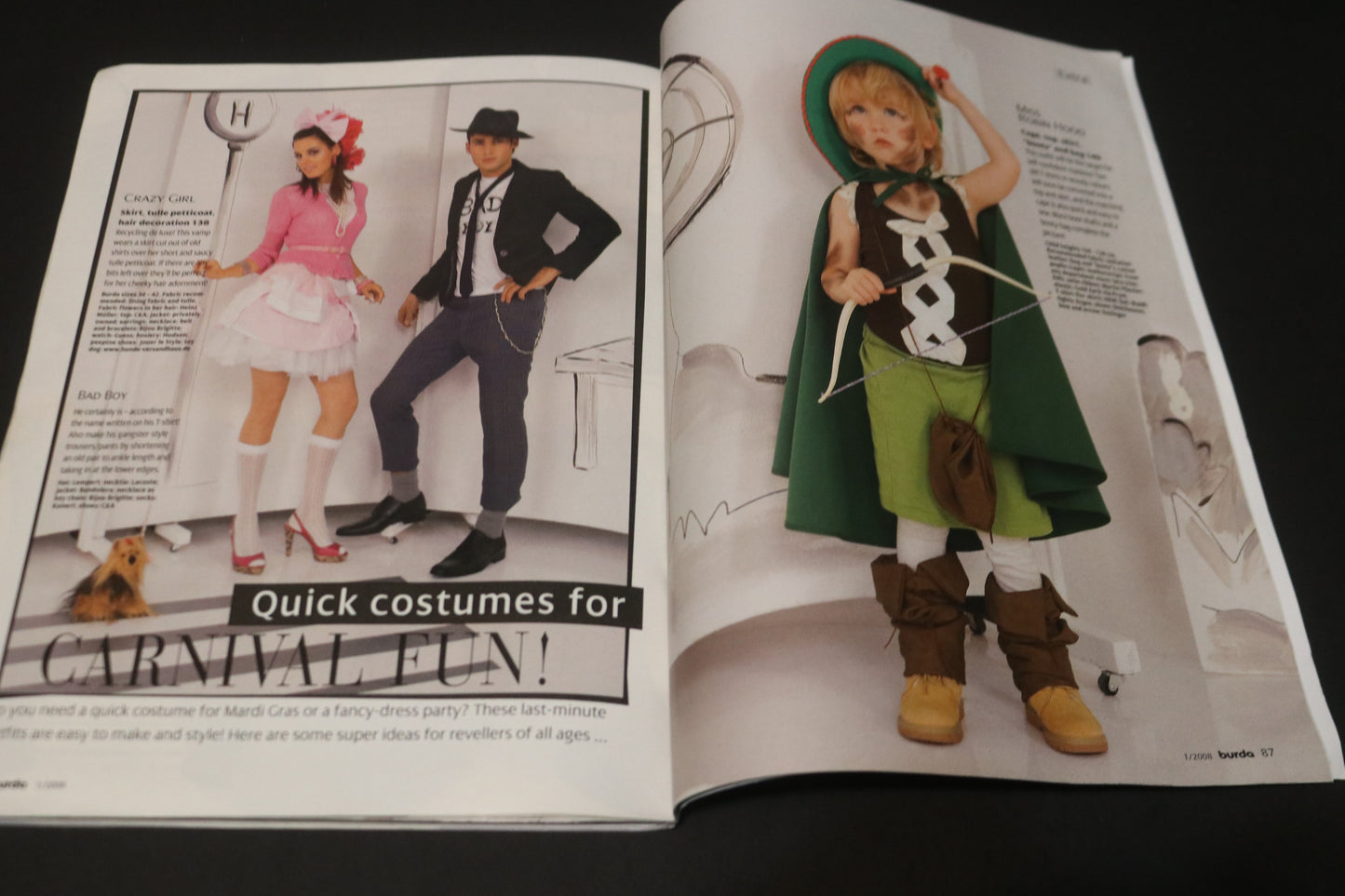 January  2008 Burda A World of Fashion Sewing Magazine